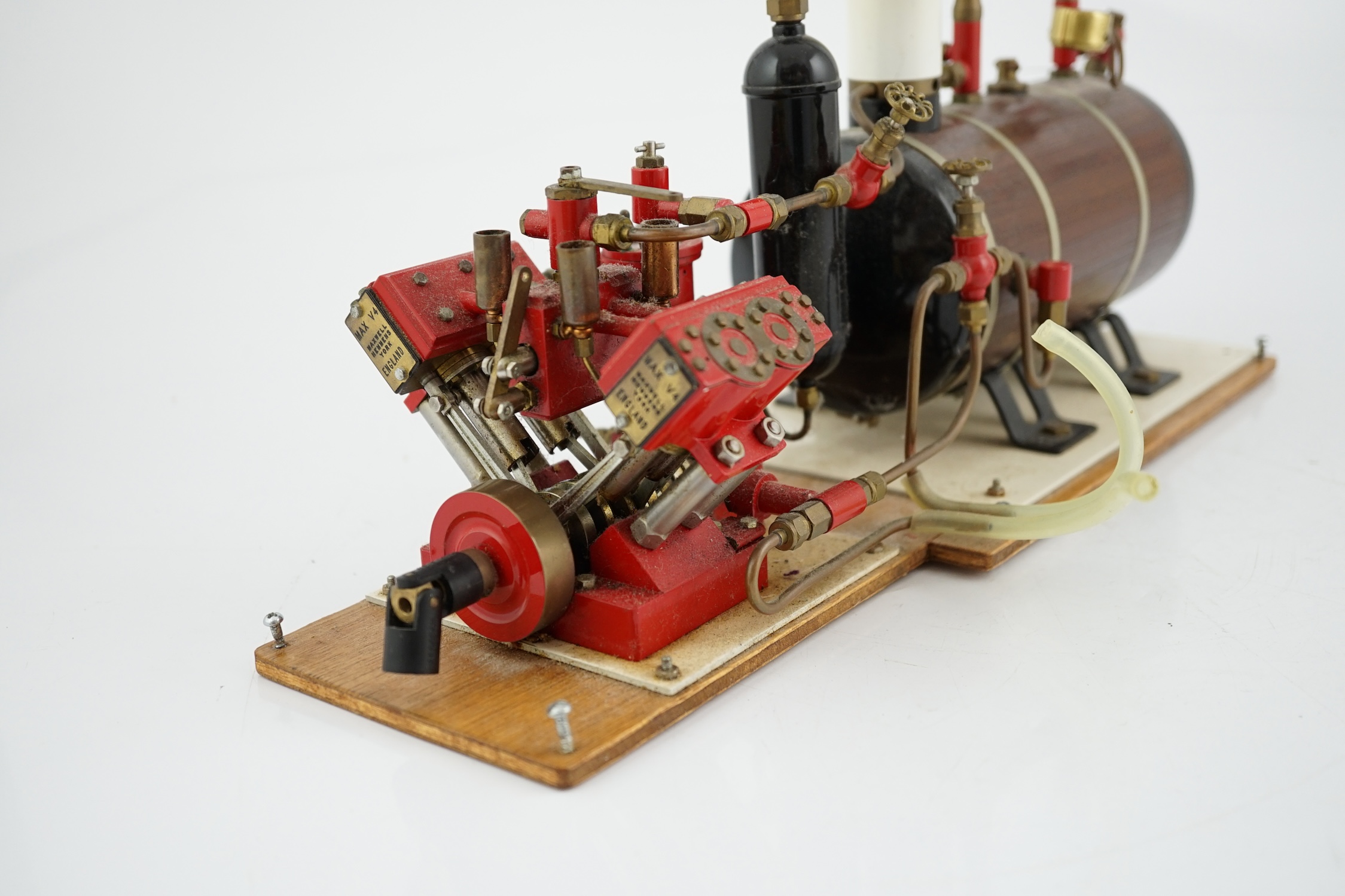 A Maxwell Hemmens gas fired ‘Max V4’ marine steam plant